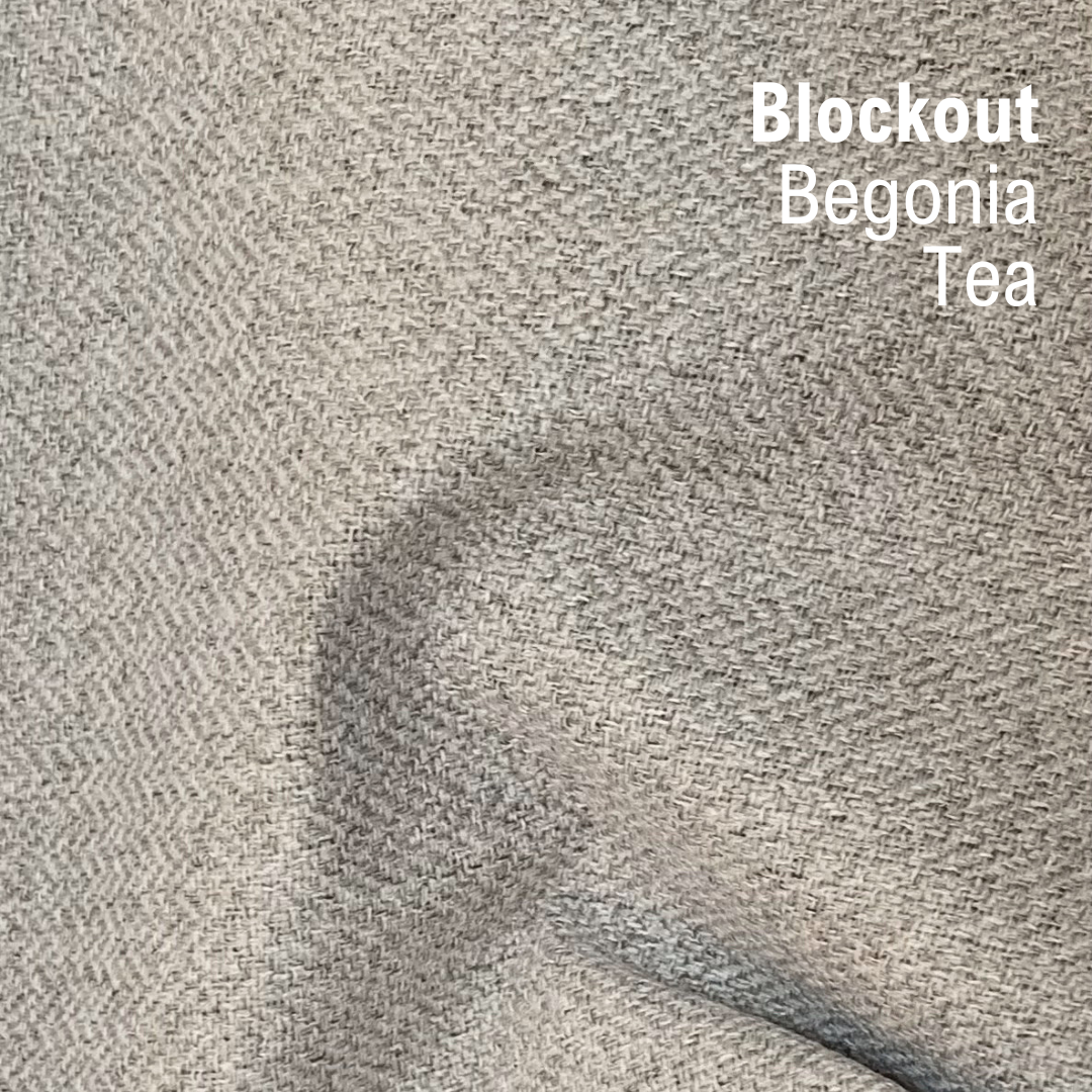 Begonia Blockout Curtain Sample