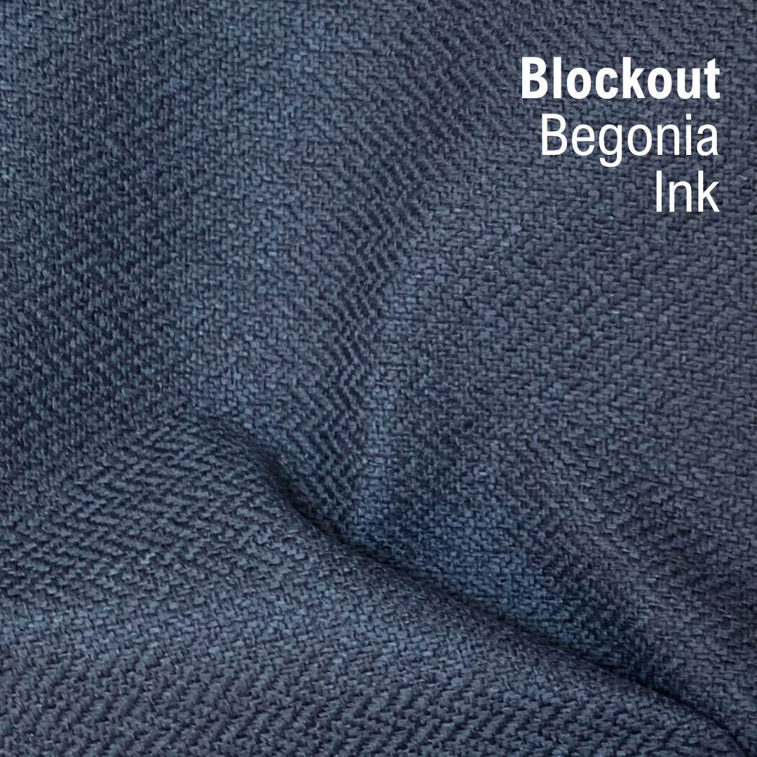 Begonia Blockout Curtain Sample