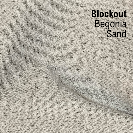 Begonia Blockout Curtain Sample